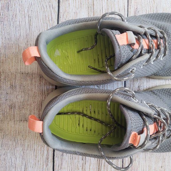 NIKE Roshe Run 511882-005 gray running shoes 9.5 - Picture 7 of 9